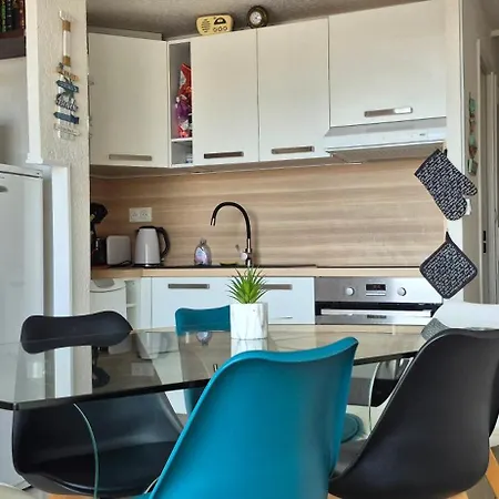 Mykonos Iii, T2 Mezzanine, Vue Mer, Parking Et Wifi Apartamento