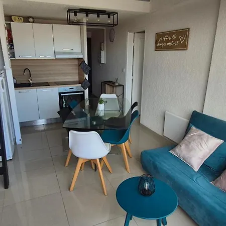 Mykonos Iii, T2 Mezzanine, Vue Mer, Parking Et Wifi Apartament *
