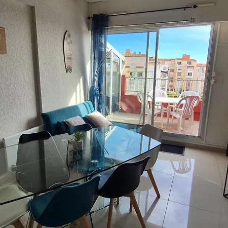 Mykonos Iii, T2 Mezzanine, Vue Mer, Parking Et Wifi Apartament *