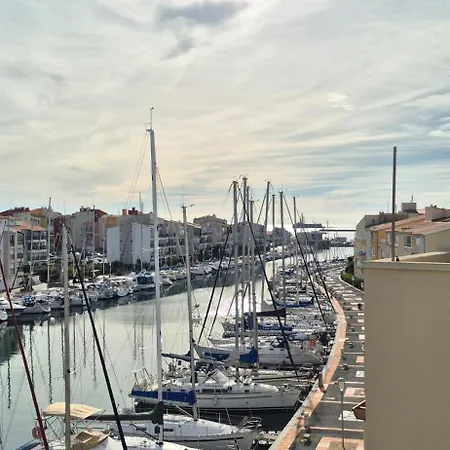 Mykonos Iii, T2 Mezzanine, Vue Mer, Parking Et Wifi Apartament Agde