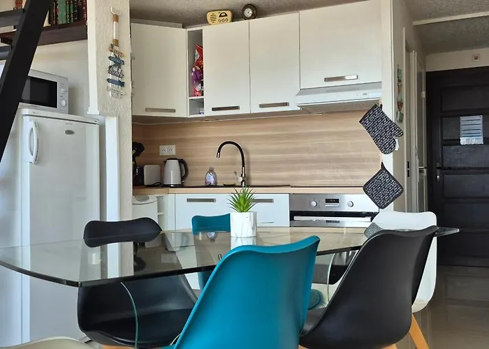 Mykonos Iii, T2 Mezzanine, Vue Mer, Parking Et Wifi Daire