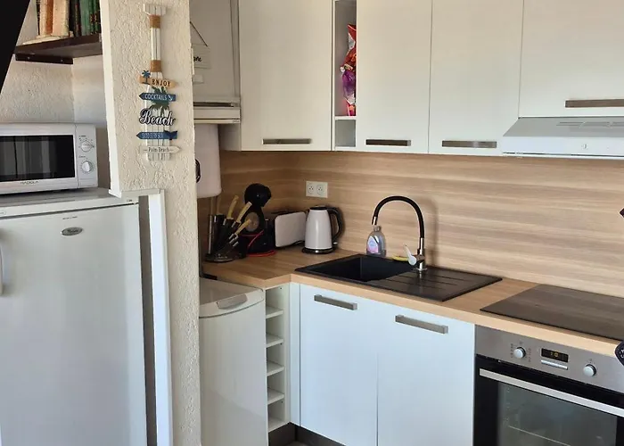 Daire Mykonos Iii, T2 Mezzanine, Vue Mer, Parking Et Wifi *