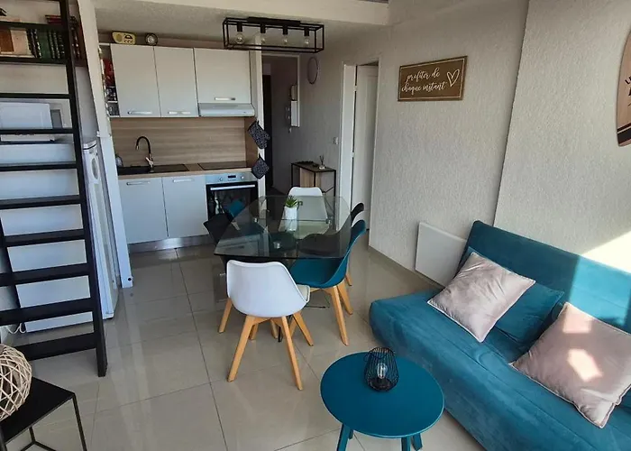 Mykonos Iii, T2 Mezzanine, Vue Mer, Parking Et Wifi Daire *