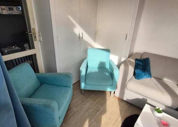 Mykonos Iii, T2 Mezzanine, Vue Mer, Parking Et Wifi * Agde