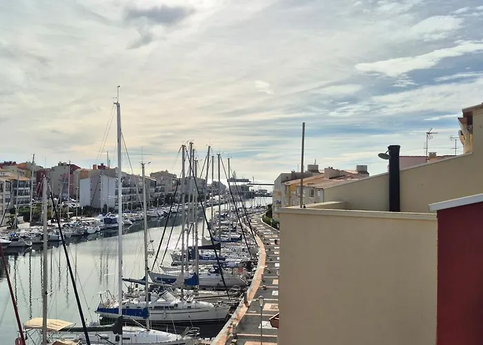 Mykonos Iii, T2 Mezzanine, Vue Mer, Parking Et Wifi Agde